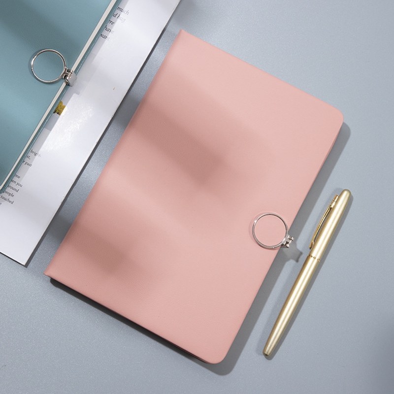 Vegan Leather Hardcover Notebook with Magnetic Closure