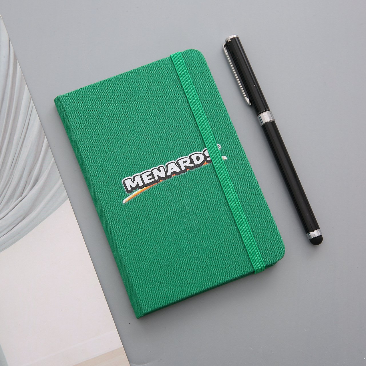 Fabric Hardcover Notebook with Full-Color UV Printing