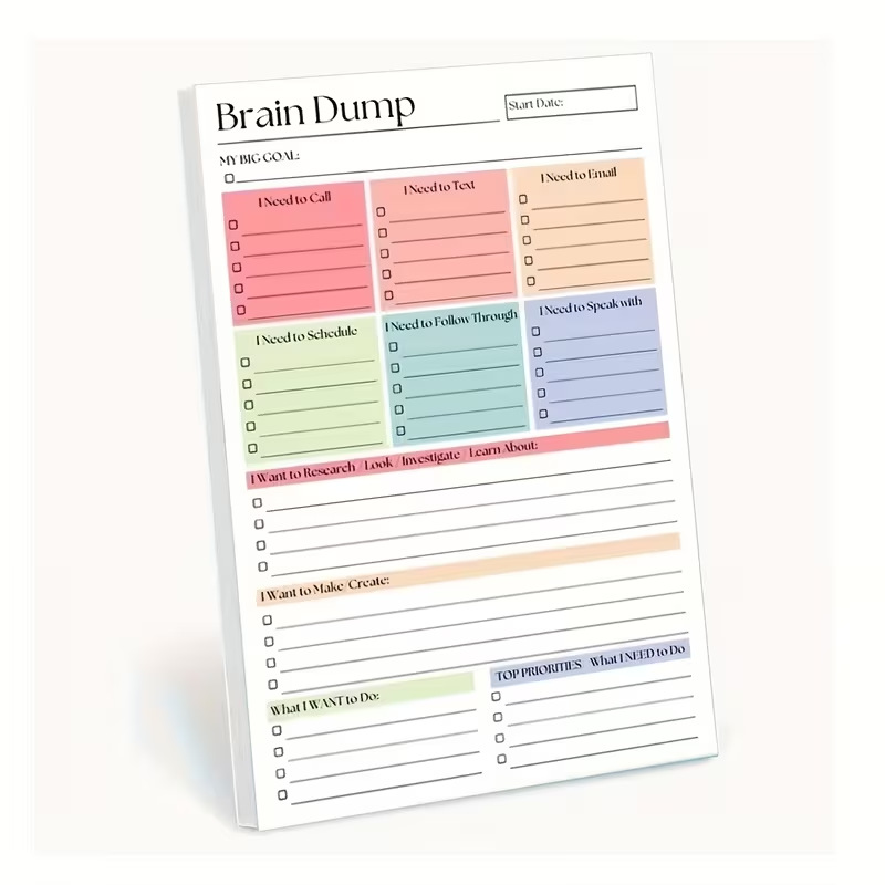 Paper Softcover Glue-Bound Notepad